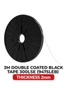 Ruban pour Tape Base - 3M 9475LEB - 2mm x 25 m
