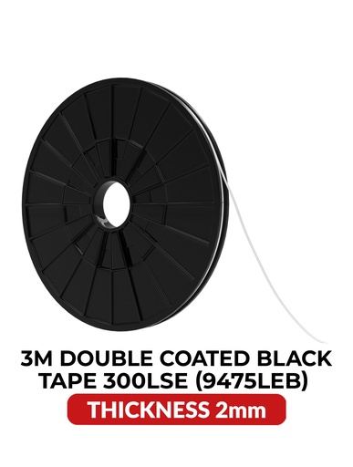 Ruban pour Tape Base - 3M 9475LEB - 2mm x 25 m