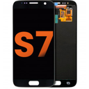Bloc écran OLED sans chassis pour SAMSUNG S7 - Aftermarket Plus - Noir Onyx