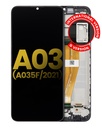 Bloc écran LCD avec chassis pour SAMSUNG A03 - A035F - Reconditionné - Toutes couleurs
