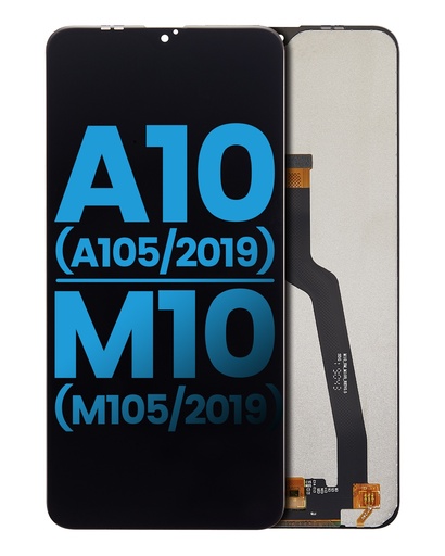 Bloc écran LCD sans châssis pour SAMSUNG A10 A105 - M10 M105 - Aftermarket