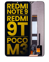 Bloc écran LCD sans châssis pour XIAOMI Redmi Note 9 - Redmi 9T - Poco M3  - Reconditionné - Toutes couleurs