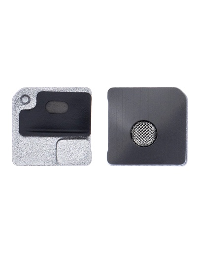 [107082025673] Grille pour micro de caméra arrière compatible pour iPhone 12 - Blanc - Pack de 10