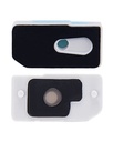 Lot de 10 Grilles pour micro de caméra arrière pour iPhone 13 Pro Max
