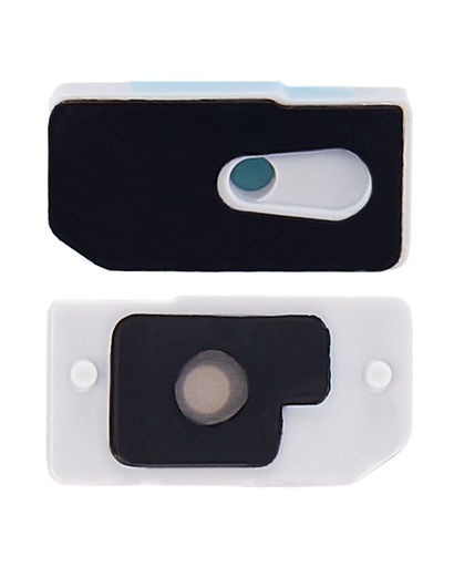 Lot de 10 Grilles pour micro de caméra arrière pour iPhone 13 Pro Max