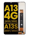 Bloc écran LCD sans châssis pour SAMSUNG A13 4G - A135F et A13s - A137 - Reconditionné
