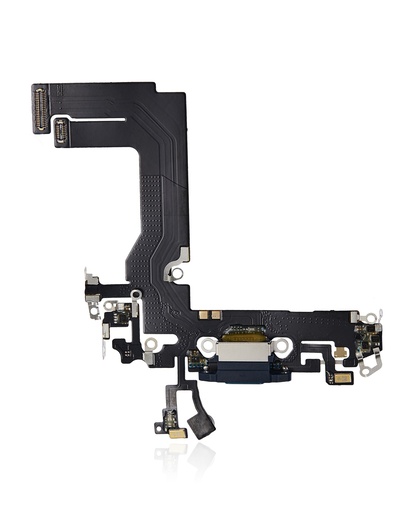 Connecteur de charge pour iPhone 13 mini - Aftermarket Plus - Bleu