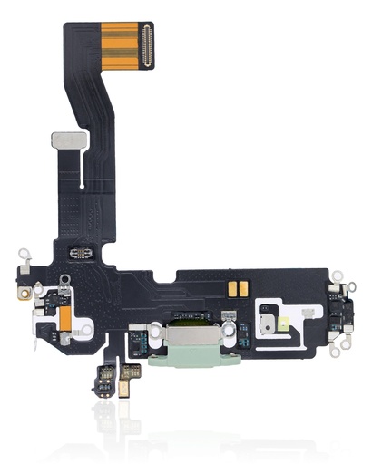 [107082025657] Connecteur de charge compatible iPhone 12-12 Pro - AM Plus - Vert