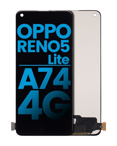 Bloc écran LCD sans châssis pour Oppo Reno 4 SE - 5 Lite - 5 Z - 6 Lite - 6 Z - A74 4G - A94 4G - F19 - F19 Pro - F19S - Realme X7 - 8 - 8Pro - Aftermarket Incell- Toutes couleurs