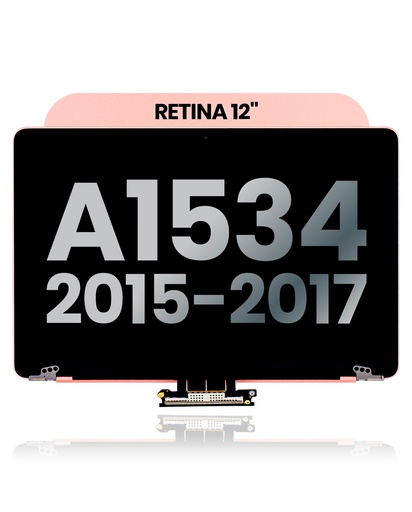 [6776.5354] Bloc écran LCD pour MacBook Retina 12" A1534 - Or Rose