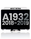 Bloc écran LCD MacBook Air Retina 13" A1932 - Argent - Truetone