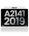 Bloc écran LCD pour MacBook Pro Retina 16" A2141 - 2019 et 2020 - Reconditionné - Argent