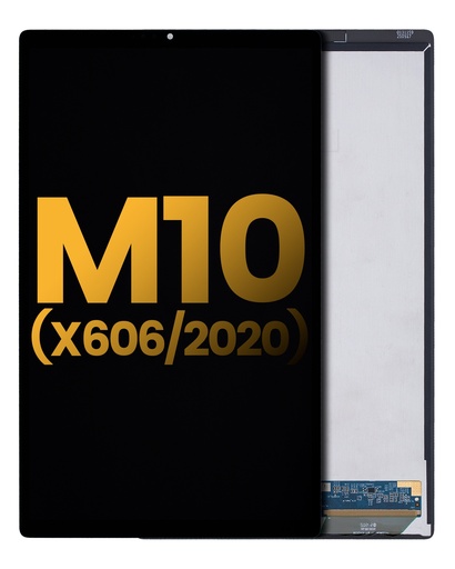 [107082102601] Bloc écran LCD sans châssis compatible Lenovo Tab M10 FHD Plus - X606 - 10.3" 2e Gen - Reconditionné - Noir