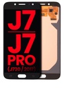 Bloc écran OLED sans châssis pour SAMSUNG J7 - J7 Pro - J730F - Aftermarket Plus - Noir