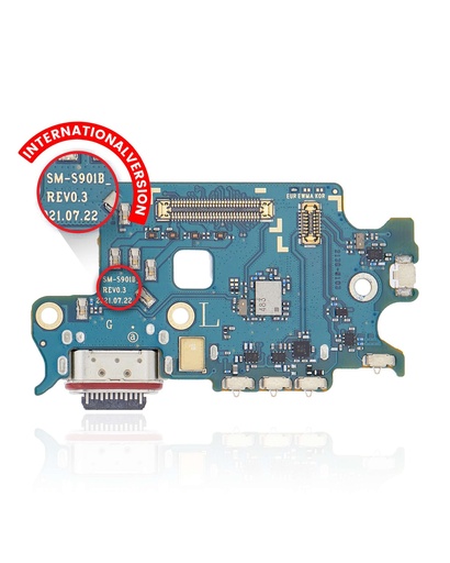 Connecteur de charge avec lecteur SIM pour SAMSUNG S22 5G - S901B - Version internationale - Premium
