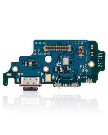 [107082088027] Connecteur de charge avec lecteur SIM compatible SAMSUNG S21 Ultra 5G - G998B