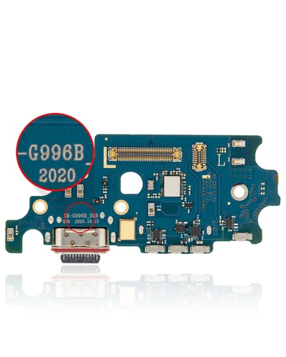 [107082086621] Connecteur de charge avec lecteur SIM compatible SAMSUNG S21 Plus - G996B