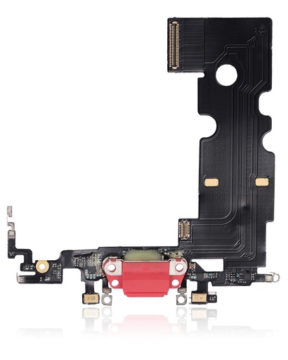 [107082001599] Connecteur de charge compatible pour iPhone SE 2020 - Aftermarket Plus - Rouge