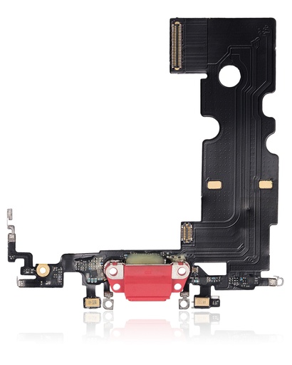 Connecteur de charge avec nappe pour iPhone 8 - Premium - Rouge
