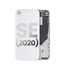 Châssis avec nappes pour iPhone SE 2020 - Grade A - avec logo - Blanc - original occasion