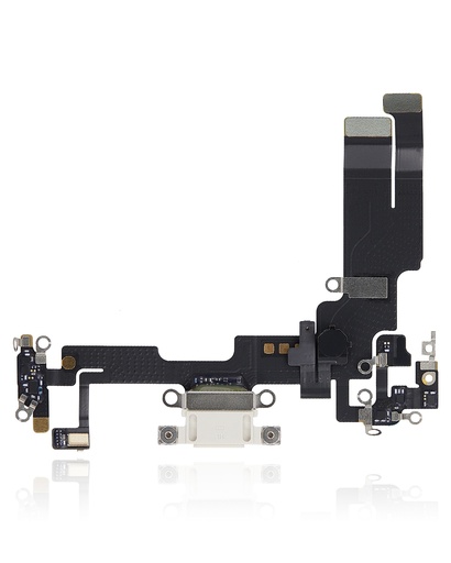 Connecteur de charge avec nappe pour iPhone 14 - Premium - Lumière stellaire