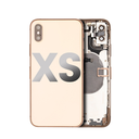 Châssis avec nappes pour iPhone XS - Grade A - avec logo - Or - original occasion