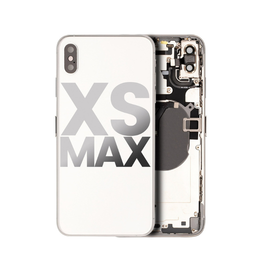 Châssis avec nappes pour iPhone XS Max - Grade A - avec logo - Argent - original occasion