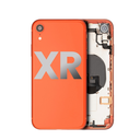 Châssis avec nappes pour iPhone XR - Grade A - avec logo - Corail - original occasion