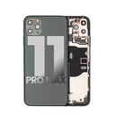 Châssis avec nappes pour iPhone 11 Pro Max - Grade A - avec Logo - Vert Minuit - original occasion