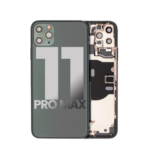 Châssis avec nappes pour iPhone 11 Pro Max - Grade A - avec Logo - Vert Minuit - original occasion