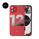 Châssis avec nappes pour iPhone 12 - Grade A - avec Logo - Version US - Rouge - original occasion