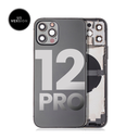 Châssis avec nappes pour iPhone 12 Pro - Grade A - avec Logo - Version US - Graphite - original occasion