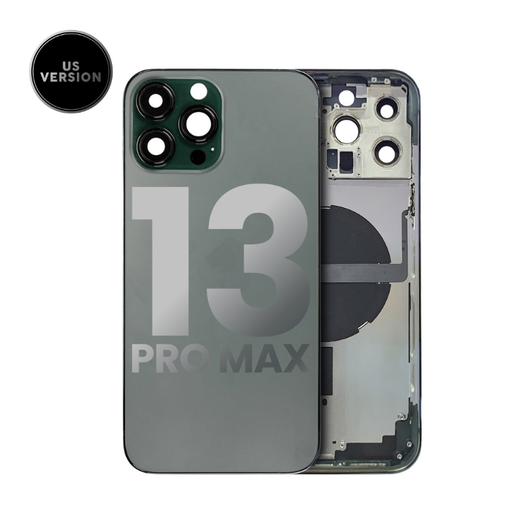 [107082111075] Châssis avec nappes pour iPhone 13 Pro Max - Grade A (avec Logo) - Vert Alpin