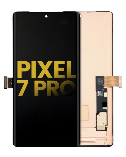[107082133101] Bloc écran OLED (sans lecteur d'empreinte) compatible pour Google Pixel 7 Pro - Sans chassis - Reconditionné