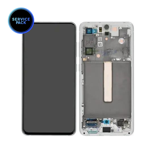 [GH82-26414B] Bloc écran OLED pour SAMSUNG S21 FE - G990 - SERVICE PACK - Blanc