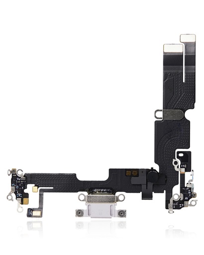 Connecteur de charge avec nappe pour iPhone 14 Plus - Premium - Mauve