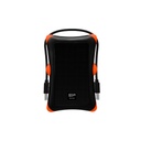 Boitier pour disque dur externe 2.5 - Armor A30 - Noir et Orange - Silicon Power