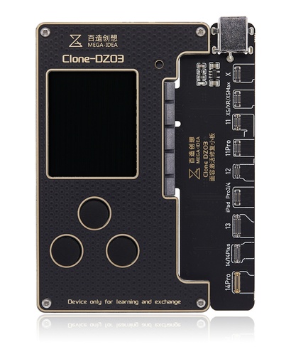 [107082074731] Programmateur de nappes Face ID Clone - DZ03 compatible iPhone X à 14 pro - QianLi