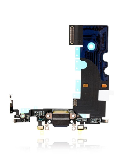 [107082001596] Connecteur de charge compatible pour iPhone SE 2020 - Aftermarket Plus - Gris Sidéral