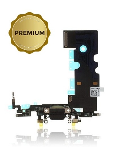 Connecteur de charge avec nappe pour iPhone 8 et SE 2020 - Premium - Gris sidéral