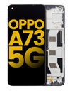 Bloc écran LCD avec châssis pour Oppo A73 5G - Reconditionné - Toutes couleurs