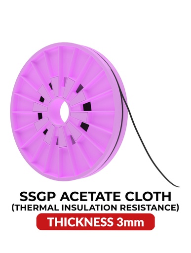 Adhésif isolant thermique simple face - 3mm x 25m - SSGP