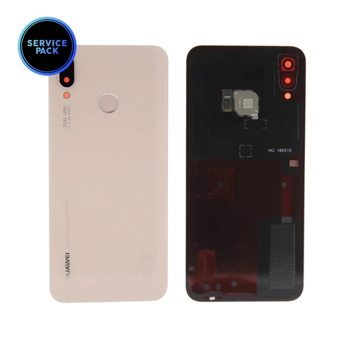 [02351VQY] Vitre arrière pour HUAWEI P20 Lite - SERVICE PACK - Rose