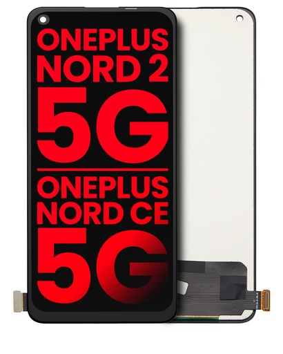 [107082078604] Bloc écran LCD compatible pour OnePlus Nord 2 5G et Nord CE 5G - Aftermarket Plus - Incell