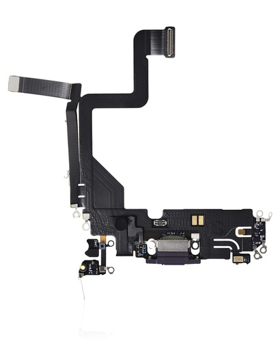 Connecteur de charge avec nappe pour iPhone 14 Pro - Premium - Violet