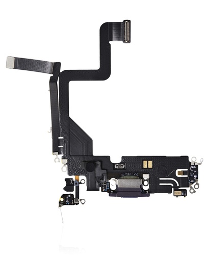 [107082128650] Connecteur de charge compatible pour iPhone 14 Pro - Premium - Violet