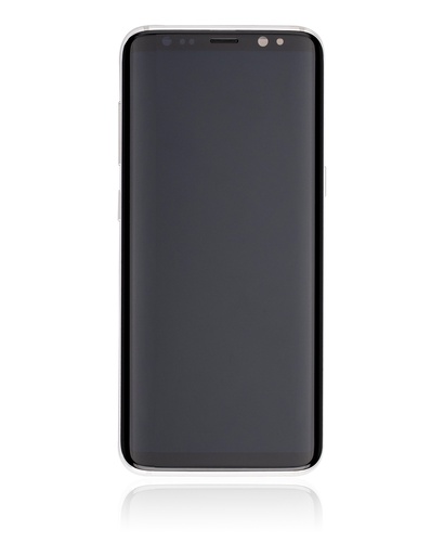 [4270.3956] Bloc écran OLED avec châssis pour SAMSUNG S8 - Reconditionné - Argent
