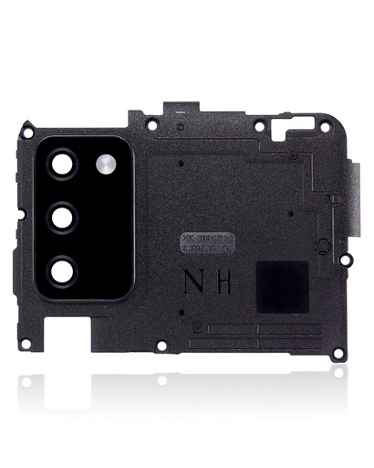 Plaque de support carte mere avec lentille arriere pour SAMSUNG A02S A025 - Noir - Version N