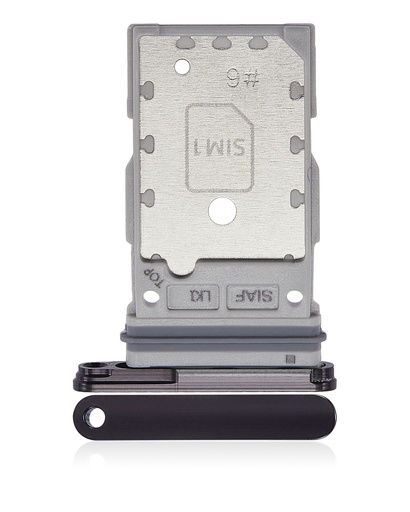 Tiroir Double SIM pour SAMSUNG S23 et S23 Plus - Noir