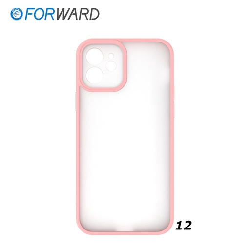 [FW-KZ7-1] Coque de protection personnalisable pour iPhone 12 - FORWARD - Rose